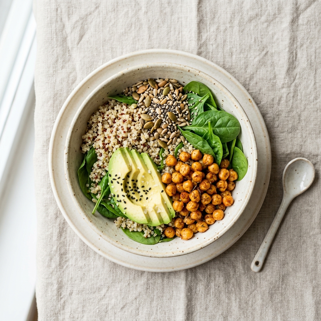 Healthy bowl decoration
