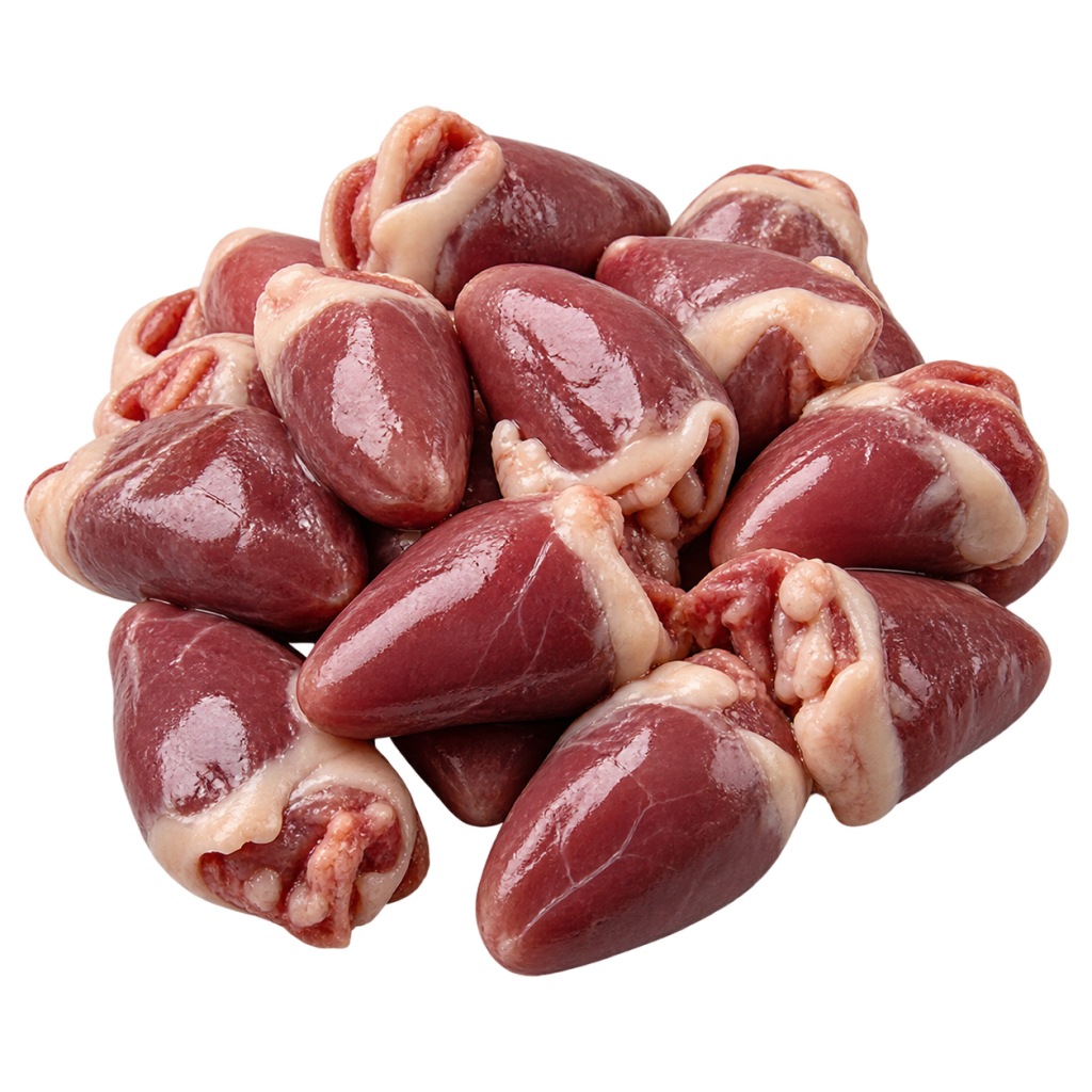 Chicken hearts