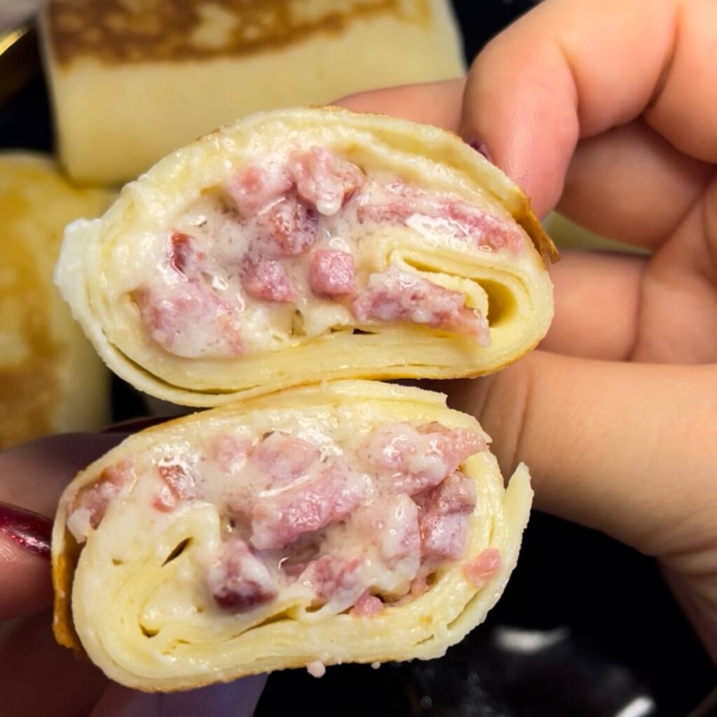 Млинчики Карбонара – Смачний рецепт для гурманів