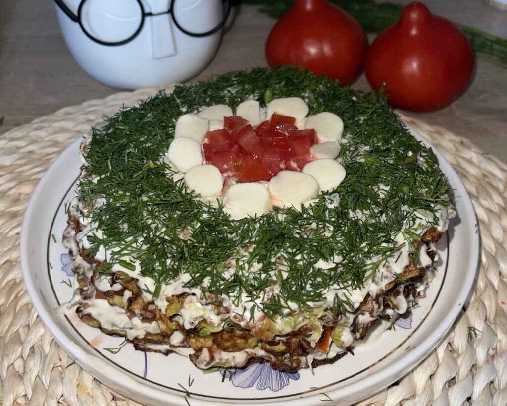 Кабачковий торт – Оригінальний і смачний рецепт закуски