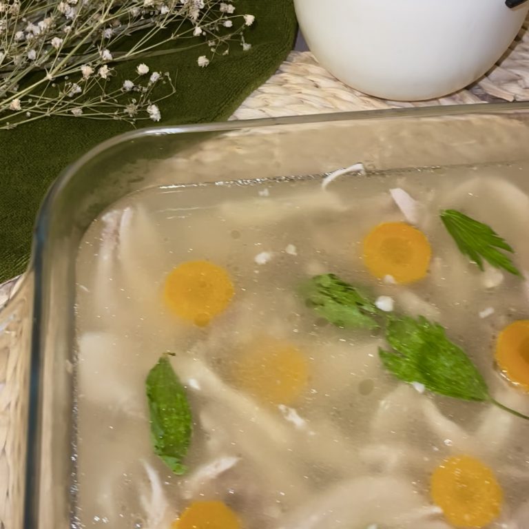Заливне з курки