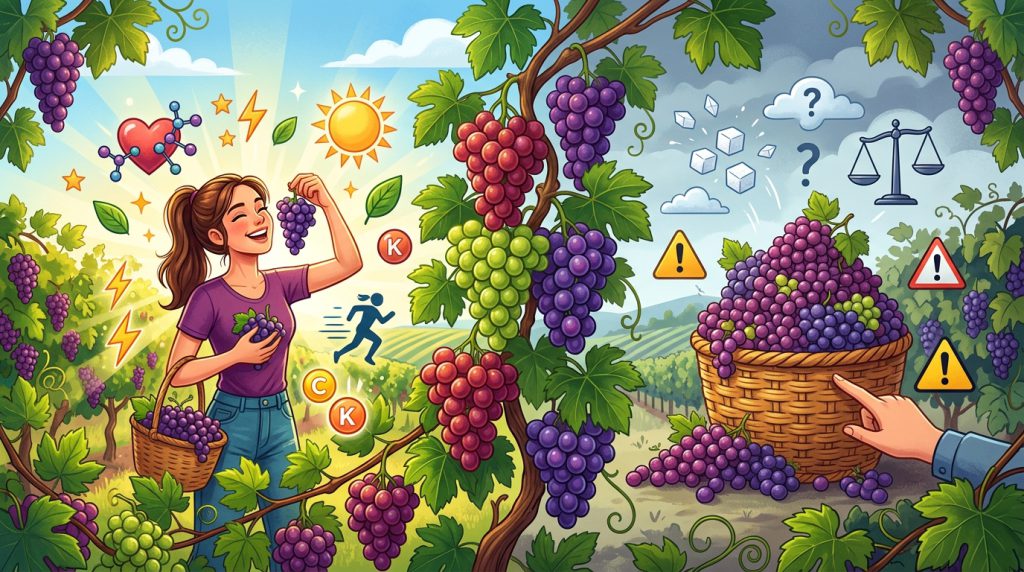 Grapes: Health Benefits and Risks