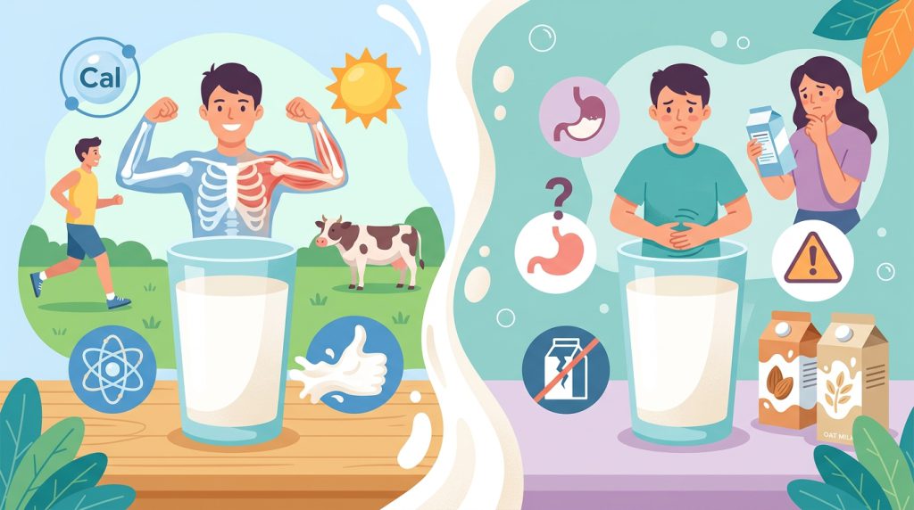 Milk: Health Benefits and Risks