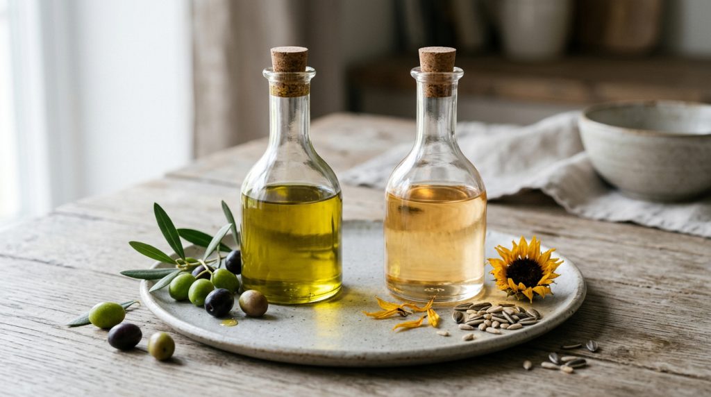 Olive Oil vs. Sunflower Oil: Which Is Actually Healthier?