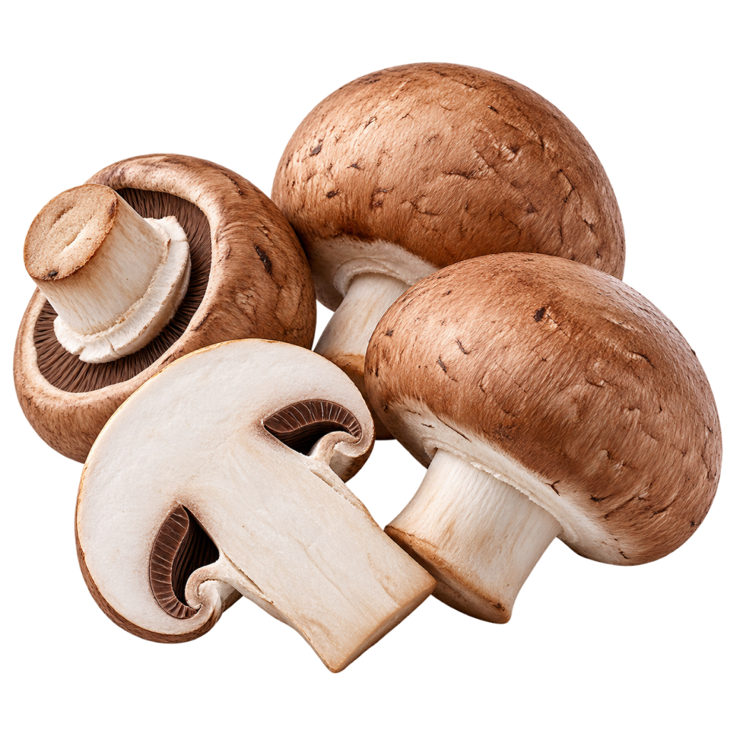 Champiñones portobello