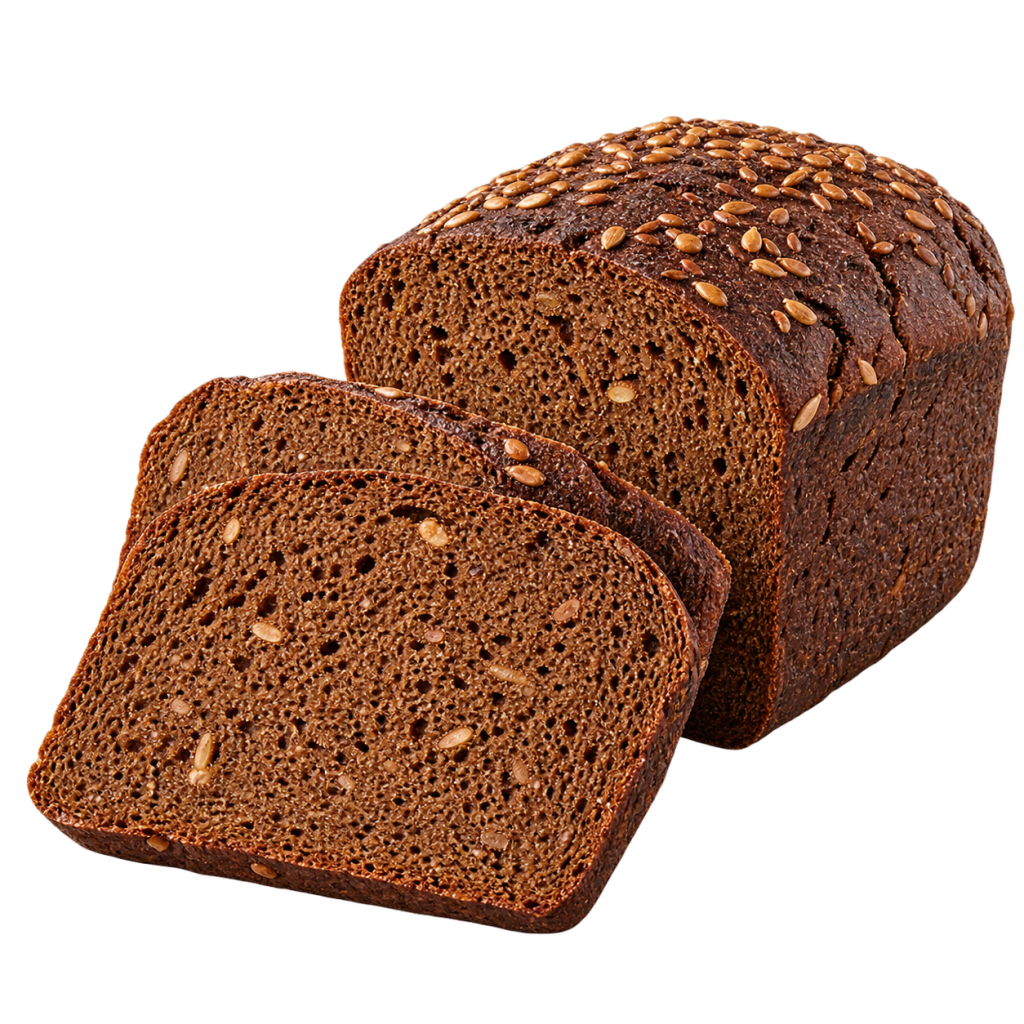 Black rye bread (piece)