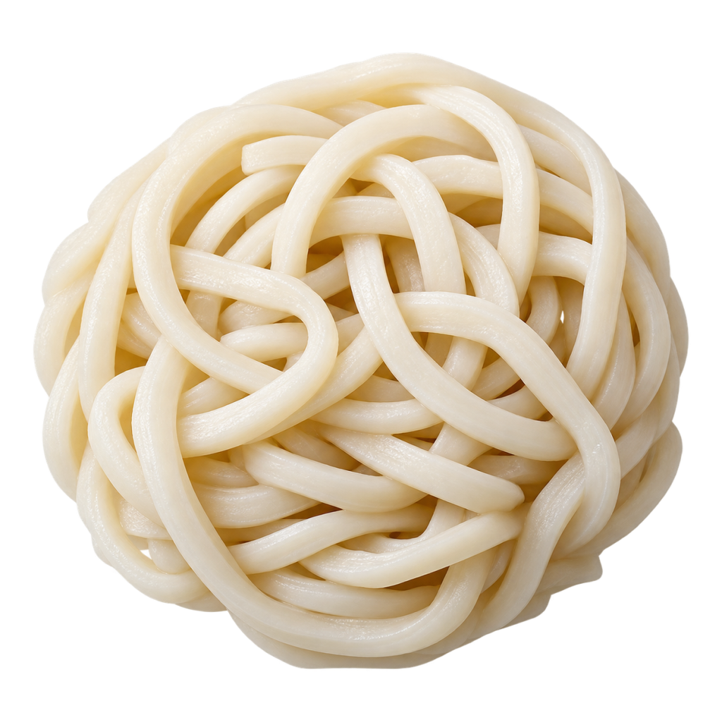 Wheat noodles (udon)