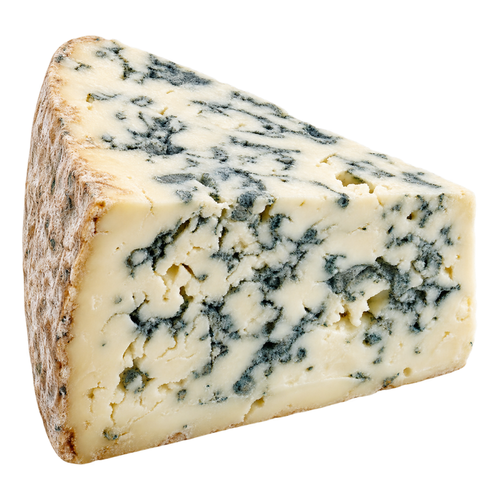 Cheese with blue mold